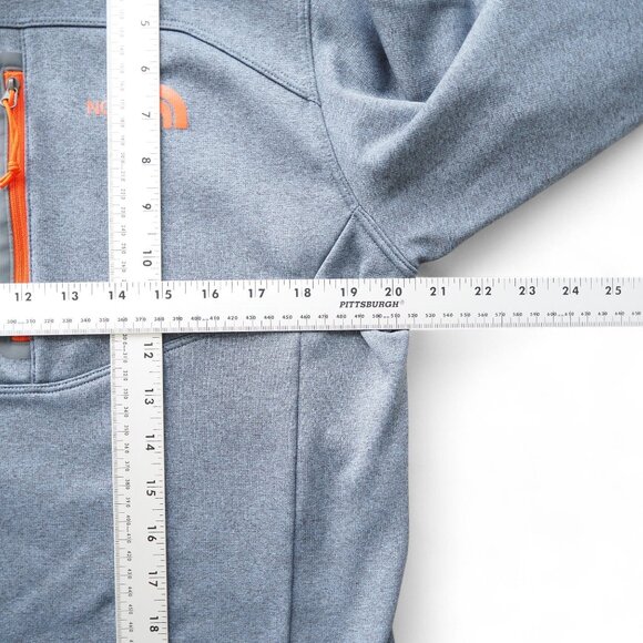 The North Face Canyonlands 1/2 Zip Sweater Grey Men's Medium Outdoor Classic - Picture 8 of 9